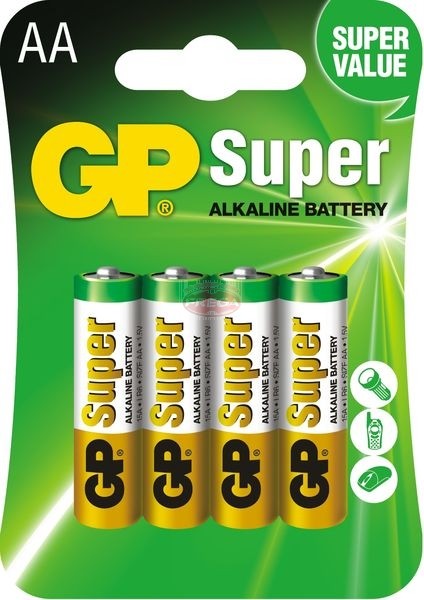 GP baterie alkaliczne Super LR6 AA 8 szt.
