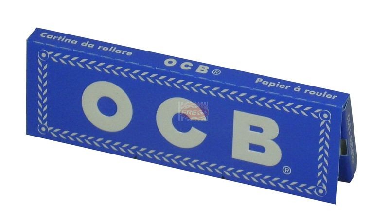 Bibułka OCB zwykła niebieska 50 szt