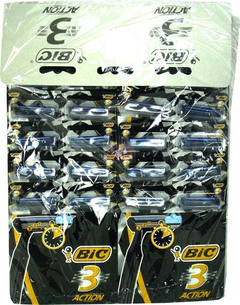 Golarki Bic 3 Action 24 sztuki