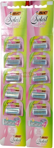 Bic golarka miss soleil Bella colours 10 sztuk