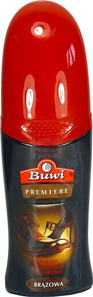 BUWI pasta do butów samopołyskowa w płynie brązowa 60g