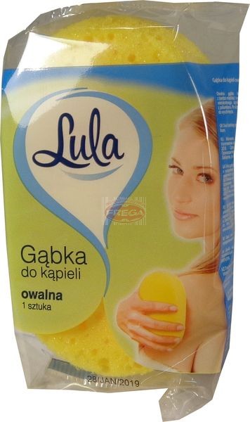 Lula gąbka do kąpieli owalna 1 szt