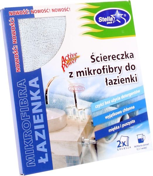 Stella ściereczka z mikrofibry do łazienki 35 x 35 cm 1 szt.