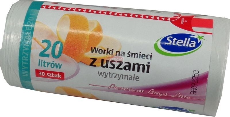 Stella worki na śmieci wytrzymałe 20 l 30 szt.