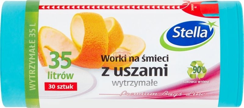 Stella worki na śmieci wytrzymałe 35 l 30 szt.