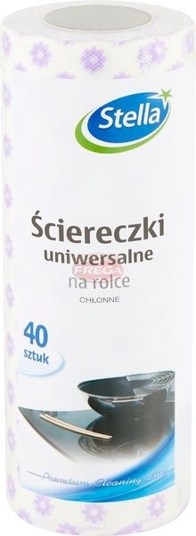 Stella ściereczki uniwersalne na rolce 40 szt.