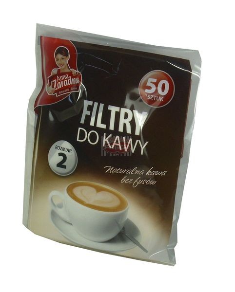 Anna Zaradna filtry do kawy 50 szt rozmiar 2