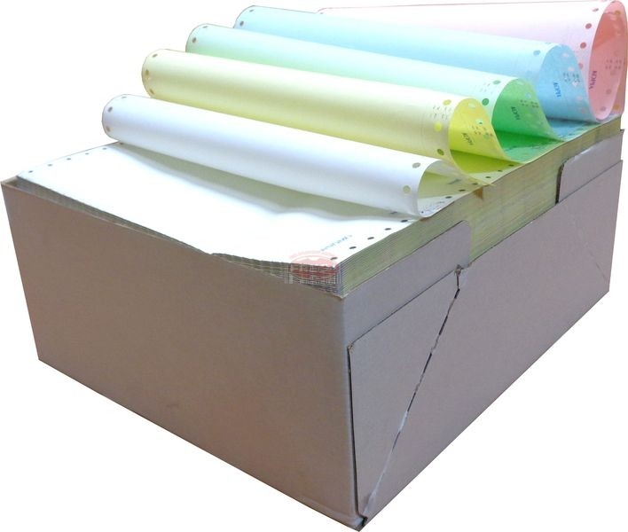 Papier komputerowy składanka 240x12 1+4