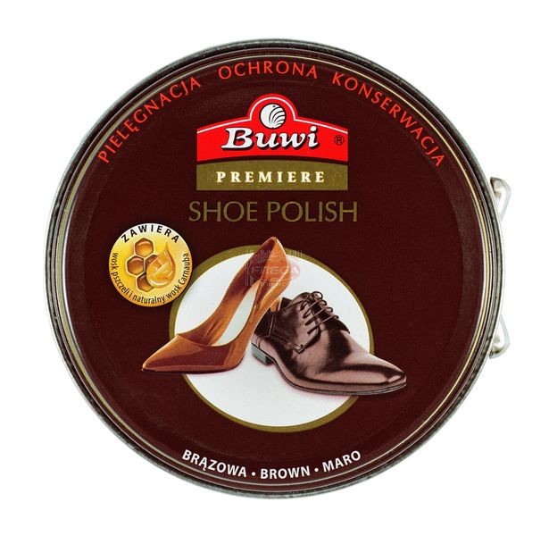 Buwi pasta do butów brązowa puszka 40 ml
