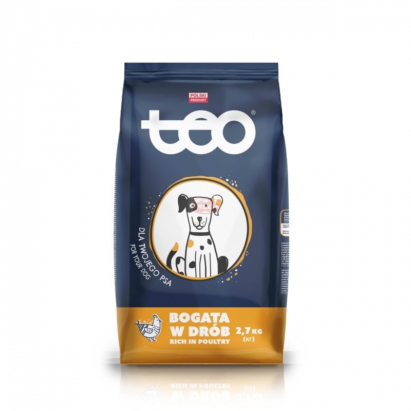 Teo karma sucha dla psa drób 2.7 kg