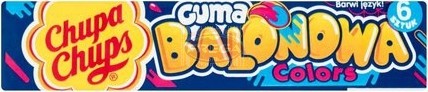Chupa Chups Guma balonowa Colors 27.6 g (6 sztuk)