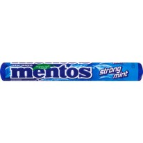 Mentos Strong Mint Drażetki do żucia o smaku silnej mięty 37.5 g