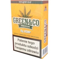 Pre rolss Green&CO susz ziołowy CBD Premium 20 szt 49,00 zł