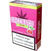 Pre rolss Green&CO susz ziołowy CBD Ruby 20 szt 35,00 zł