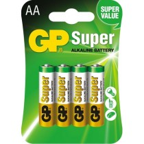 GP baterie alkaliczne Super LR6 AA 4 szt.