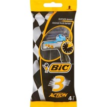 Bic 3 Action Jednoczęściowe maszynki do golenia 4 sztuki
