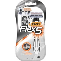 BiC Flex 5 5-ostrzowa maszynka do golenia 3 sztuki