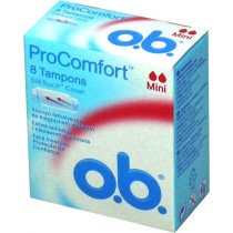 O.B. ProComfort mini tampony 8 szt. Kupujesz 1 opakowanie.