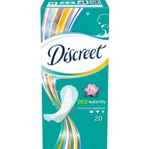 Discreet Waterlily Multiform Oddychające wkładki higieniczne 20 sztuk