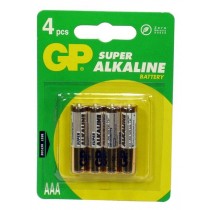 GP baterie alkaliczne Super LR03 AAA 1.5 V 4 szt.