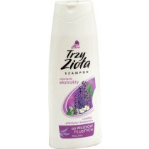 Familijny szampon do włosów tłustych trzy zioła szałwia pokrzywa krwawnik 250 ml