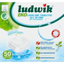 Ludwik All in one Ekologiczne tabletki do zmywarek 900 g (50 sztuk)