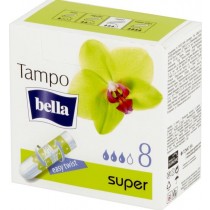Bella tampo tampony bez aplikatora Super 8 szt