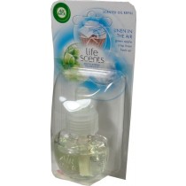 Air Wick zapas do elektrycznego odświeżacza o zapachu zielonego jabłka. rześkiej bawełny. świeżego powietrza 19 ml