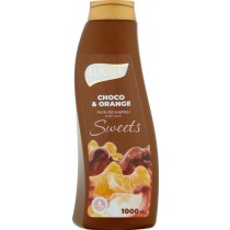 Luksja płyn do kąpieli Choco Chocolate & Orange 1L