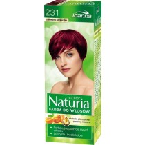 Joanna Naturia farba do włosów 231 czerwona porzeczka