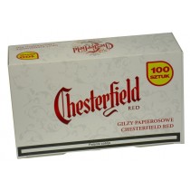 Chesterfield gilzy Red 100 szt.