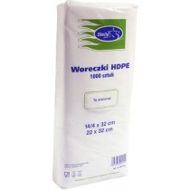 Woreczki HDPE 14/4 x 32 mm 1000 szt.