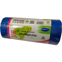 Stella worki na śmieci 120 l ekologiczne 25 szt.