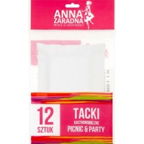 Anna Zaradna Picnic & Party Tacki gastronomiczne 12 sztuk