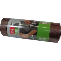 Anna Zaradna worki do segregacji odpadów 120l Bio Organiczne 10szt.