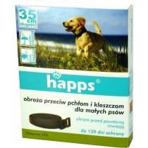 Happs obroża przeciw pchłom i kleszczom dla małych psów