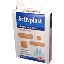 Activplast plastry uniwersalne rózne rodzaje 16 szt