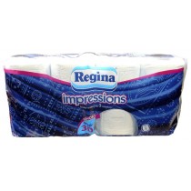 Regina papier toaletowy Impresions niebieski 8 szt.