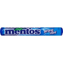 Mentos Strong Mint Drażetki do żucia o smaku silnej mięty 37,5 g