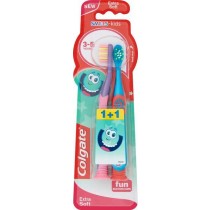 Colgate Smiles Kids Szczoteczka do zębów dla dzieci 3-5 lat bardzo miękka 2 sztuki