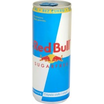 Red Bull bez cukru napój energetyczny puszka 250 ml