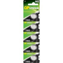 GP baterie CR2032 3V 5 szt.