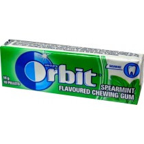 Orbit Spearmint Guma do żucia bez cukru 14 g (10 drażetek)