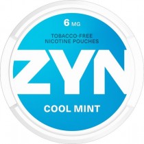Zyn Cool Mint woreczki z nikotyną 6 mg (snus bez tytoniu) 20 szt. 1+1 GRATIS