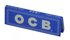 Bibułka OCB zwykła niebieska 50 szt