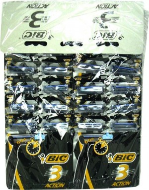 Golarki Bic 3 Action 24 sztuki