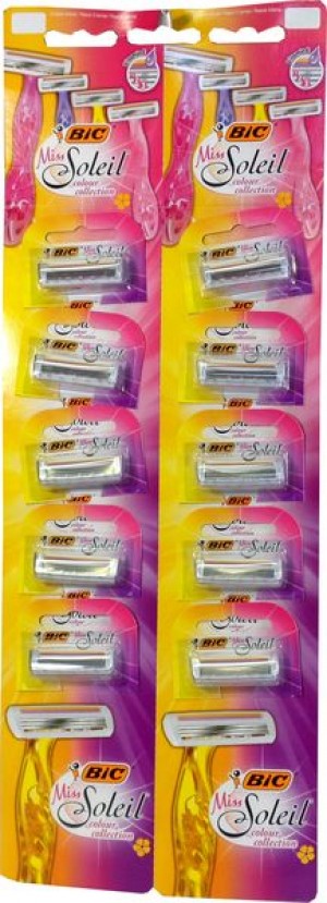 Bic golarka miss soleil color 10 sztuk