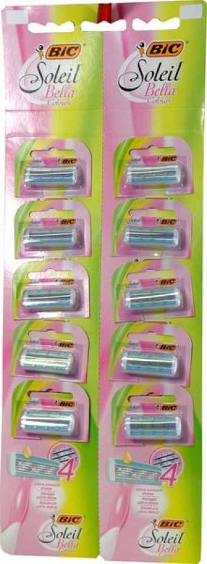 Bic golarka miss soleil Bella colours 10 sztuk