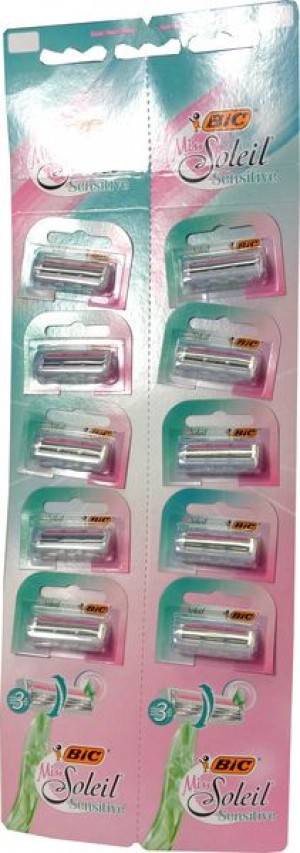 Bic golarka miss soleil sensitive 10 sztuk