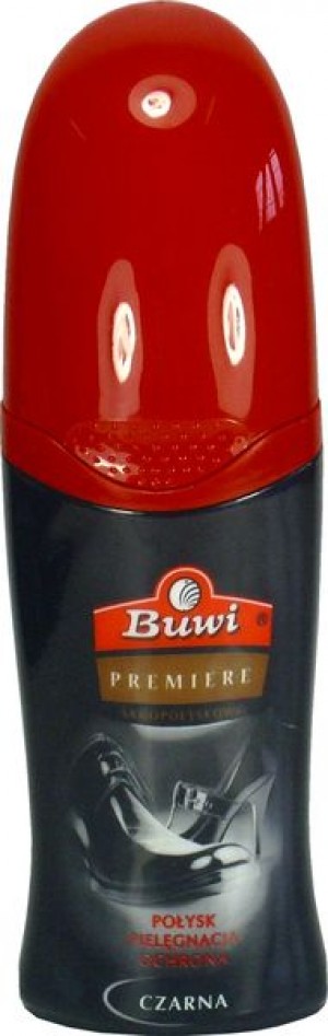 BUWI pasta do butów samopołyskowa w płynie czarna 60g